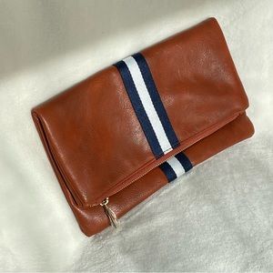 Brand new fold over clutch purse
